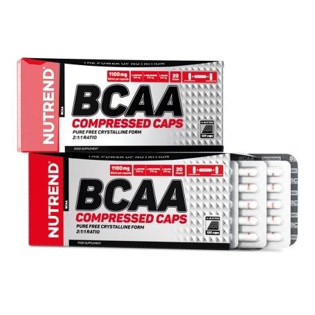 BCAA COMPRESSED CAPS 120 CÁPSULAS