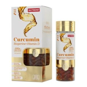 Curcumina + Bioperina + Vitamina D 60 Cápsulas