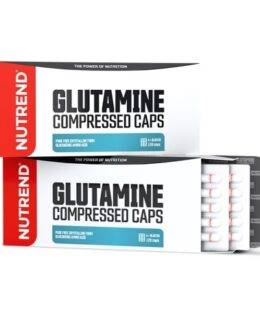 Glutamina Compressed Caps 120 Cápsulas