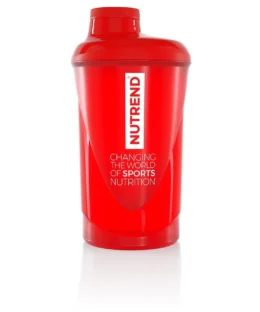 Shaker 600ml Rojo Nutrend