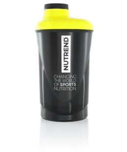 SHAKER NUTREND 600 ml AMARILLO-NEGRO