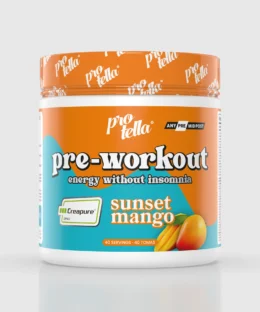 PROTELLA Pre Workout Sunset Mango 280g