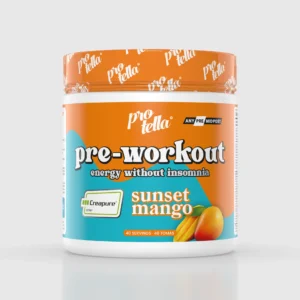 PROTELLA Pre Workout Sunset Mango 280g