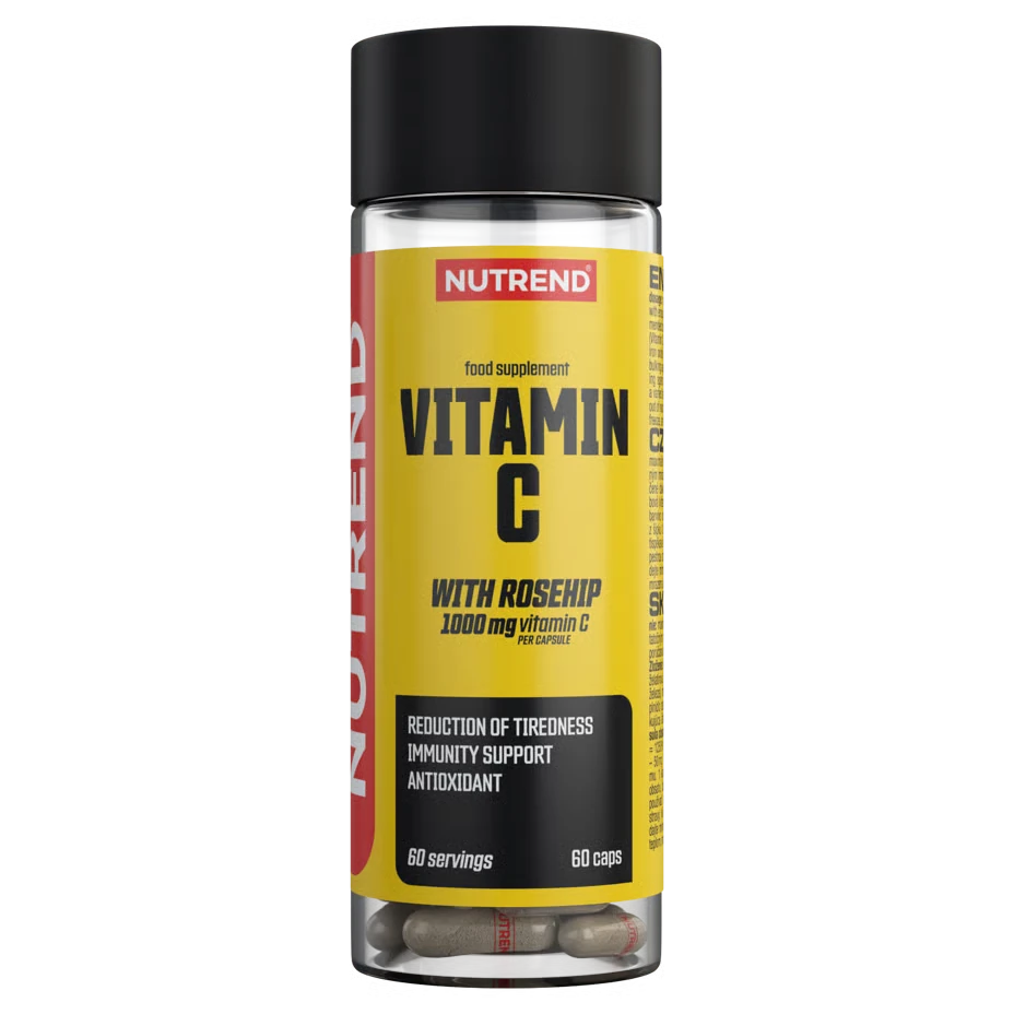 Nutrend Vitamina C 1000 mg con Rosa Mosqueta | Refuerzo Inmunitario y Antioxidante