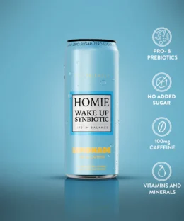 Homie Wake Up Synbiotic Lemonade 330ml